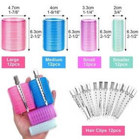 img 2 attached to Hair Rollers Sets Duckbill Clips