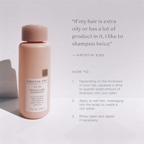 img 1 attached to 🔥 Kristin Ess The One Signature Shampoo: Luxurious Hair Care, 10 fl. oz.