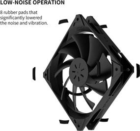 img 2 attached to uphere NK12BK3-5 120mm Case Fan 5-Pack - High-Performance Cooling Fans for PC Cases