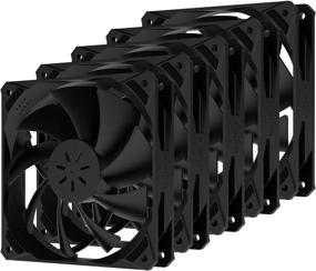 img 4 attached to uphere NK12BK3-5 120mm Case Fan 5-Pack - High-Performance Cooling Fans for PC Cases