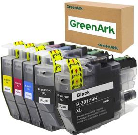 img 4 attached to 🖨️ 5-Pack GreenArk High Yield Ink Cartridges, Compatible with Brother LC3017XL LC-3017XL (BK/C/M/Y), for Brother MFC-J6930DW MFC-J5330DW MFC-J6530DW MFC-J6730DW Printers