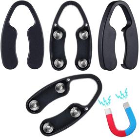 img 4 attached to 🍷 Convenient 4-Pack Magnetic Wine Foil Cutters – Essential Black Bottle Opening Accessories for Outdoor & Indoor Parties, Daily Use