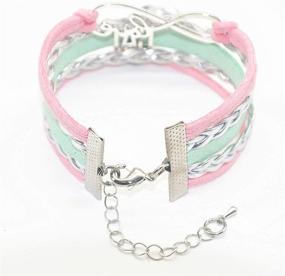 img 1 attached to Браслет Infinity Love Cat Jewelry - подарок HHHbeauty для любителей кошек - женщин, девочек, мужчин, мальчиков, владельцев кошек, дружба кошек браслет-украшение.