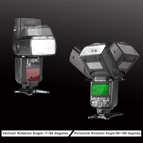 img 2 attached to 📸 Voking VK581N TTL High Speed Sync Master Camera Flash Speedlite: Nikon D70 D90 D300 D600 D3000 D3500 D5200 D7000 D7100, and More Compatible