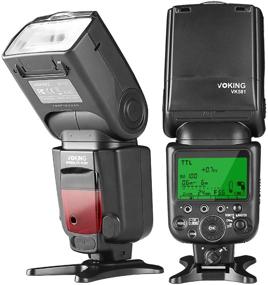 img 4 attached to 📸 Voking VK581N TTL High Speed Sync Master Camera Flash Speedlite: Nikon D70 D90 D300 D600 D3000 D3500 D5200 D7000 D7100, and More Compatible