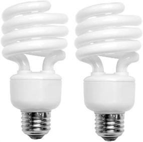 img 2 attached to TCP 68923DL2 CFL Mini Spring A Lamp - 100W Equivalent (23W) Daylight (5000K) Spiral Light Bulb - 2 pack