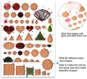 img 1 attached to 🎨 Тупарка 15 шт набор для бумажного квиллинга - 29 цветов, 600 полосок | Инструменты и материалы для самостоятельного творчества, рисования и рукоделия.