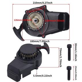 img 3 attached to CNCMOTOK Starter Drawstring Compatible Coolster