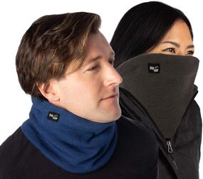 img 4 attached to 🧣 Men's Arctic Extreme Trapping Thermal Insulated Scarf Accessories