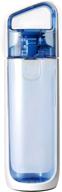 💧 kor 25.4 oz delta clear water bottle: premium design & functionality logo