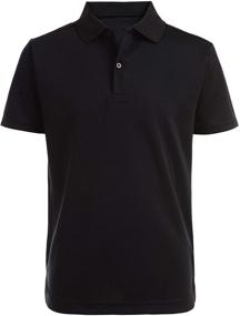 img 4 attached to 👕 Nautica Boys' Short Sleeve School Uniform Performance Polo