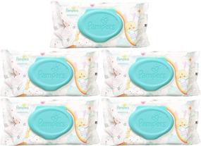 img 2 attached to Pampers Wipes Sensitive 56 Pack