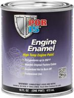 high-performance engine enamel: por-15 42078 chevrolet blue - 1 pint logo