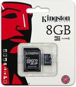 img 4 attached to 💾 Карта памяти Kingston MicroSDHC Class 4 на 8 ГБ с адаптером SD - SDC4/8GB