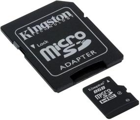 img 3 attached to 💾 Карта памяти Kingston MicroSDHC Class 4 на 8 ГБ с адаптером SD - SDC4/8GB