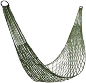 img 4 attached to Mesh Nylon Hammock Sleeping Net Bed for Hiking - EarlyBirdSavings