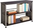safco products 1601bl bookcase shelves logo