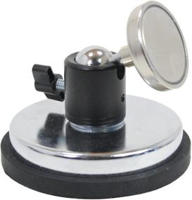 img 3 attached to 📷 Livestream Gear - Rubber Coated Magnetic Phone Mount with Ball Head and Magnetic Mounting Plate System - Perfect for Video, Pictures, Livestreaming, Workouts, or WOD. (XL Magnetic Mount)