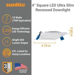 img 3 attached to Светильник Sunlite Downlight Retrofit Dimmable
