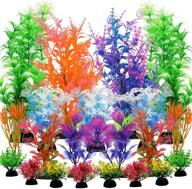 pietypet aquarium plants: lifelike artificial aquatic decor for household and office fish tanks logo