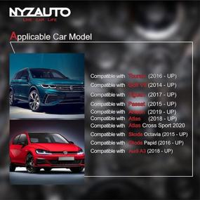 img 2 attached to NYZAUTO Non Slip Compatible Volkswagen Accelerator Interior Accessories