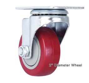 img 1 attached to 🔧 Finnhomy Casters Premium Polyurethane Anti Wear: Durable and Reliable Rolling Solution