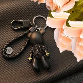 img 3 attached to 🔑 Stylish Keychain Accessories: Bring Function and Fashion with the Wristlet Bracelet Keyring