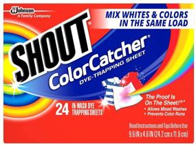 img 3 attached to 🌈 Preserve Clothes' Vibrant Colors with Shout Color Catcher Sheets, 24 Count