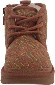 img 3 attached to UGG Neumel Graphic Stitch Chukka Boys' Shoes