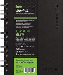 img 1 attached to Paper Heavyweight Creative Journal 5 5X8IN