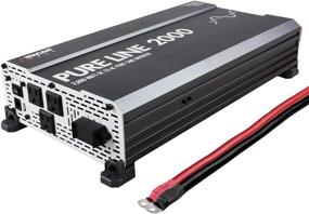 img 1 attached to Wagan EL3808 Pure Line 2000W Power Inverter: Эффективный автомобильный инвертор DC 12V на 110V AC, сертифицированный ETL для оптимальной производительности