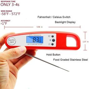 img 3 attached to Версия Цифровой водонепроницаемый мгновенный термометр
