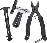 🚲 oumers bike link plier + chain breaker splitter tool + chain checker + missing link opener closer plier + chain cutter connector + wear indicator tool logo