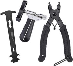 img 4 attached to 🚲 Oumers Bike Link Plier + Chain Breaker Splitter Tool + Chain Checker + Missing Link Opener Closer Plier + Chain Cutter Connector + Wear Indicator Tool