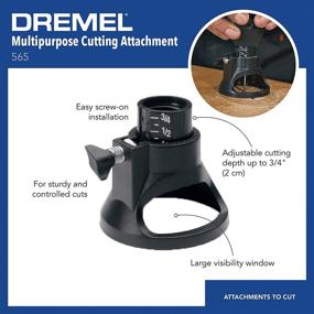 img 3 attached to 🔪 Top-rated Dremel 565 Multi-Purpose Cutting Kit for Precise and Versatile Cutting