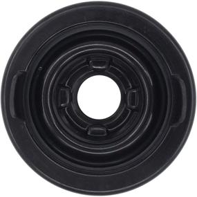 img 2 attached to 🧢 Pack of 2 NewYall 80mm Headlight Dust Cover Cap Rubber Seal with 20mm Hole