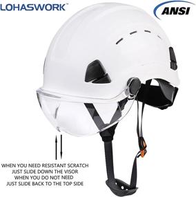 img 2 attached to LOHASWORK Safety Hard Hat Visor