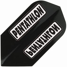 img 3 attached to US Darts - 3 Sets (9 Flights) Pentathlon Slim Black Ex-Tough Dart Flights for Enhanced SEO