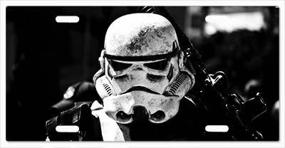 img 1 attached to 🌟 Настоящая автомобильная номерная табличка Star Wars Storm Trooper G5: Добавьте галактический стиль вашему автомобилю!