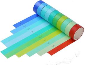 img 2 attached to 🖍️ Colorful Decorative Tape with Masking Qualities and Writable Features