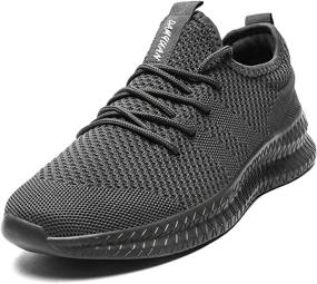 img 4 attached to CAIQDM Professional Artificially Synthesized Ourselves Every Men's Shoes for Athletic