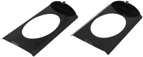 img 1 attached to 🔊 Enhance Your Chevy C10 with ENIXWILL Behind Seat Speaker Brackets for 6x9 Speakers (1973-1987 Squarebody)