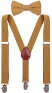 shark tooth suspenders adjustable elastic boys' accessories logo