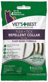 img 4 attached to 🐱 Vet's Best Flea and Tick Repellent Collar for Cats – Certified Natural Oil Treatment, Up to 20” Neck Size