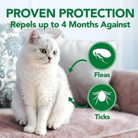 img 3 attached to 🐱 Vet's Best Flea and Tick Repellent Collar for Cats – Certified Natural Oil Treatment, Up to 20” Neck Size