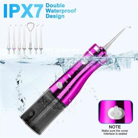 img 1 attached to Cordless Portable Irrigator Teeth，1 Click Waterproof
