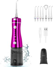 img 4 attached to Cordless Portable Irrigator Teeth，1 Click Waterproof