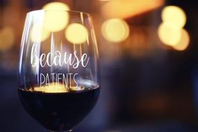 img 1 attached to Because Patients Funny Stemless Wine Glass - Perfect Birthday & Graduation Gift for Dental & 🦷 Medical Professionals - 15oz Unique Gift Idea for Dentists, Hygienists, Doctors & Nurses - Men & Women