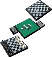 folding reversible ♟️ magnetic checkers storage for reversi logo