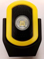 🔦 maxxeon mxn00812 high visibility yellow usb-c rechargeable led worklight - workstar cyclops logo